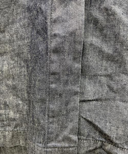 SETTO（セット）SETTO (セット) ステンカラーコート インディゴ サイズ:Fの古着・服飾アイテム