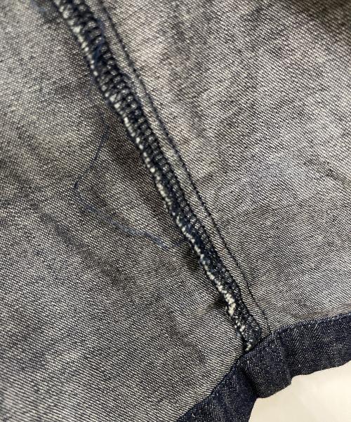SETTO（セット）SETTO (セット) ステンカラーコート インディゴ サイズ:Fの古着・服飾アイテム