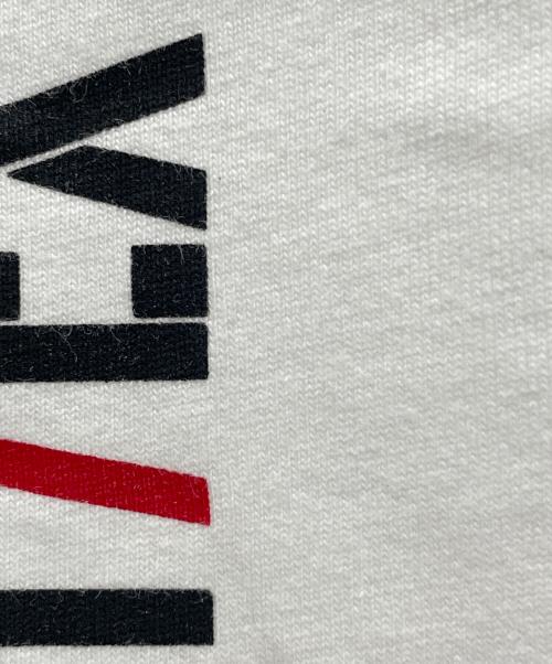 MONCLER（モンクレール）MONCLER (モンクレール) 半袖Tシャツ スクリーンプリントレタリング ホワイト サイズ:XLの古着・服飾アイテム