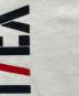 中古・古着 MONCLER (モンクレール) 半袖Tシャツ スクリーンプリントレタリング ホワイト サイズ:XL：13000円