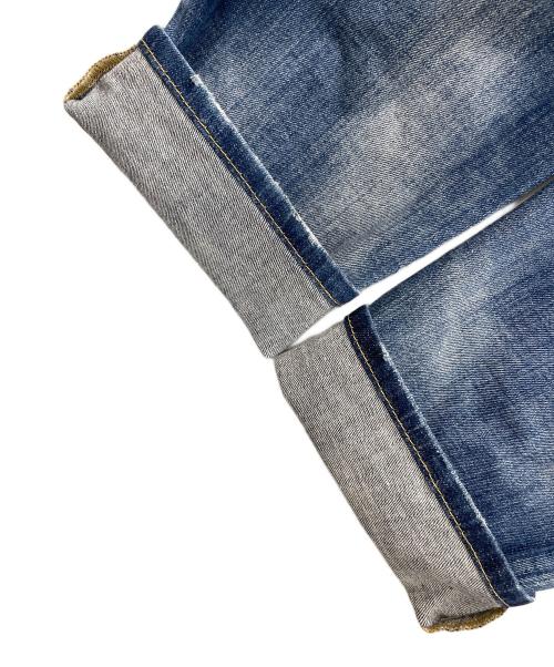 DSQUARED2（ディースクエアード）DSQUARED2 (ディースクエアード) ダメージ加工デニムパンツ SKATER JEAN（スケータージーンズ） インディゴ サイズ:50の古着・服飾アイテム