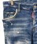 DSQUARED2 (ディースクエアード) ダメージ加工デニムパンツ SKATER JEAN（スケータージーンズ） インディゴ サイズ:50：18000円