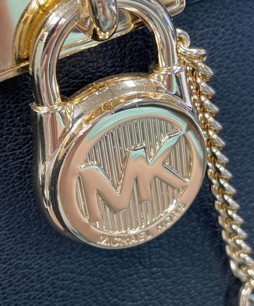 MICHAEL KORS（マイケルコース）MICHAEL KORS (マイケルコース) 2WAYバッグ ハンドバッグ ショルダーバッグ ハミルトン サッチェル スモール ブラック サイズ:実寸サイズにてご確認下さい。の古着・服飾アイテム