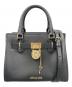 MICHAEL KORS（マイケルコース）の古着「2WAYバッグ ハンドバッグ ショルダーバッグ ハミルトン サッチェル スモール」｜ブラック