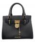 MICHAEL KORS (マイケルコース) 2WAYバッグ ハンドバッグ ショルダーバッグ ハミルトン サッチェル スモール ブラック サイズ:実寸サイズにてご確認下さい。：10000円
