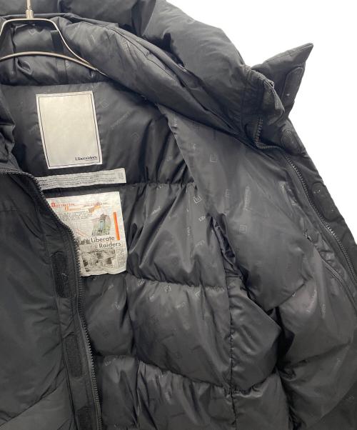 Liberaiders（リベレイダース）Liberaiders (リベレイダース) ダウンジャケット MOUNTAIN RANGE DOWN JACKET（マウンテンレンジ ダウンジャケット）  ブラック サイズ:LARGE XXXIVの古着・服飾アイテム