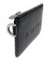AMIRI (アミリ) コインケース PEBBLED W/LOGO CHAIN WALLET（ペブルド ウィズ ロゴ チェーン ウォレット） ブラック サイズ:実寸サイズにてご確認ください。：18000円