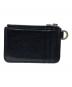 中古・古着 AMIRI (アミリ) コインケース PEBBLED W/LOGO CHAIN WALLET（ペブルド ウィズ ロゴ チェーン ウォレット） ブラック サイズ:実寸サイズにてご確認ください。：18000円