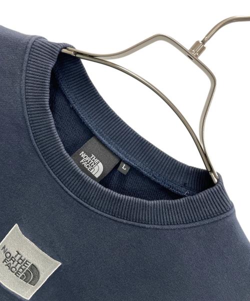 THE NORTH FACE（ザ ノース フェイス）THE NORTH FACE (ザ ノース フェイス) Sweat Crew（スウェット クルー） ネイビー サイズ:Lの古着・服飾アイテム