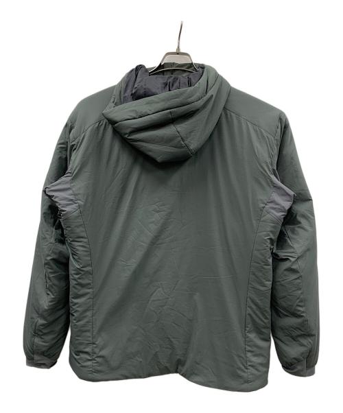 ARC'TERYX（アークテリクス）ARC'TERYX (アークテリクス) 中綿ジャケット ATOM LT HOODY（アトム エルティー フーディ） グレー サイズ:L/Gの古着・服飾アイテム