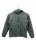 ARC'TERYX（アークテリクス）の古着「中綿ジャケット ATOM LT HOODY（アトム エルティー フーディ）」｜グレー