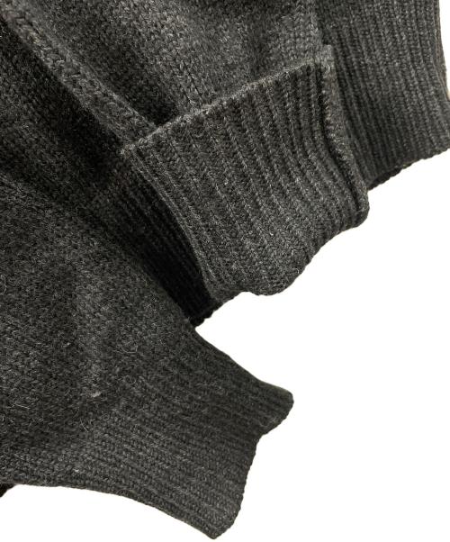hussein chalayan（フセインチャラヤン）hussein chalayan (フセインチャラヤン) ニット ブラック サイズ:46の古着・服飾アイテム