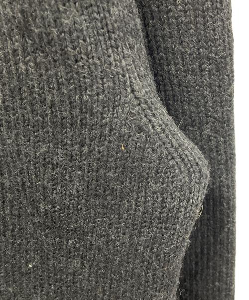 hussein chalayan（フセインチャラヤン）hussein chalayan (フセインチャラヤン) ニット ブラック サイズ:46の古着・服飾アイテム