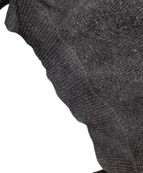 hussein chalayan（フセインチャラヤン）hussein chalayan (フセインチャラヤン) ニット ブラック サイズ:46の古着・服飾アイテム