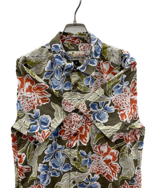 Patagonia（パタゴニア）Patagonia (パタゴニア) アロハシャツ Pataloha（パタロハ） カーキ系 サイズ:MEN'S Sの古着・服飾アイテム