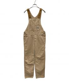 CarHartt（カーハート）の古着「BIB OVERALL（ビブ オーバーオール）」｜ベージュ