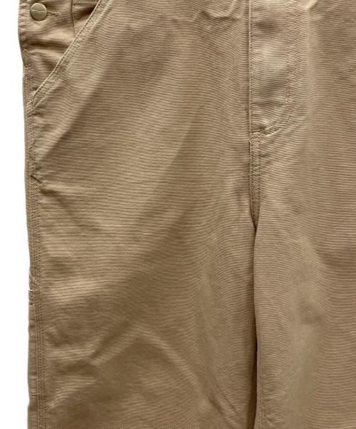 CarHartt（カーハート）CarHartt (カーハート) BIB OVERALL（ビブ オーバーオール） ベージュ サイズ:30×32の古着・服飾アイテム