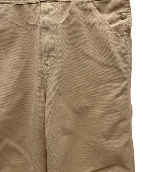 CarHartt（カーハート）CarHartt (カーハート) BIB OVERALL（ビブ オーバーオール） ベージュ サイズ:30×32の古着・服飾アイテム