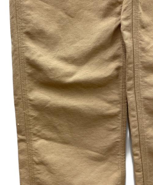 CarHartt（カーハート）CarHartt (カーハート) BIB OVERALL（ビブ オーバーオール） ベージュ サイズ:30×32の古着・服飾アイテム