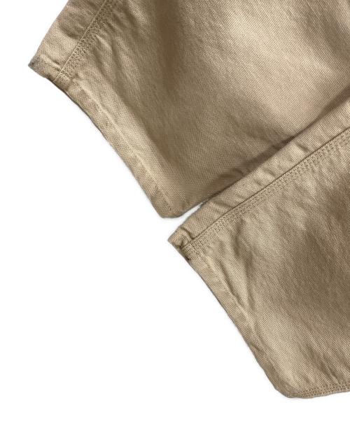 CarHartt（カーハート）CarHartt (カーハート) BIB OVERALL（ビブ オーバーオール） ベージュ サイズ:30×32の古着・服飾アイテム