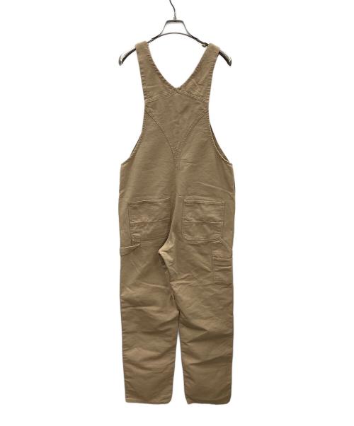 CarHartt（カーハート）CarHartt (カーハート) BIB OVERALL（ビブ オーバーオール） ベージュ サイズ:30×32の古着・服飾アイテム
