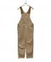 CarHartt（カーハート）の古着「BIB OVERALL（ビブ オーバーオール）」｜ベージュ