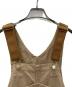 CarHartt (カーハート) BIB OVERALL（ビブ オーバーオール） ベージュ サイズ:30×32：8000円