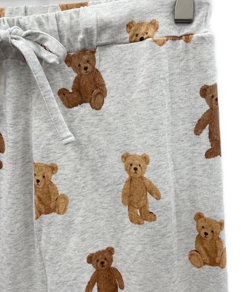 gelato pique（ジェラートピケ）gelato pique (ジェラートピケ) ベア柄ロングパンツ グレー サイズ:F 未使用品の古着・服飾アイテム