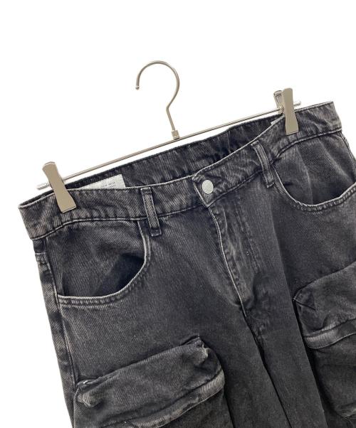 ZARA（ザラ）ZARA (ザラ) ポケットデニムパンツ ブラック サイズ:実寸サイズにてご確認ください。の古着・服飾アイテム