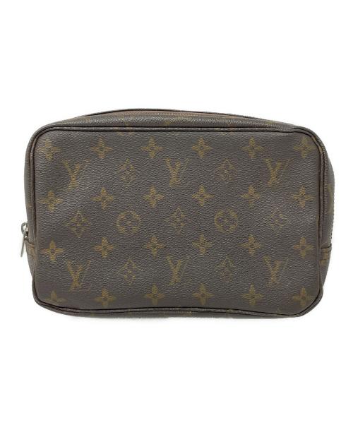 LOUIS VUITTON（ルイ ヴィトン）LOUIS VUITTON (ルイ ヴィトン) コスメポーチ モノグラム トゥルーストワレット23  ブラウン サイズ:実寸サイズにてご確認ください。の古着・服飾アイテム