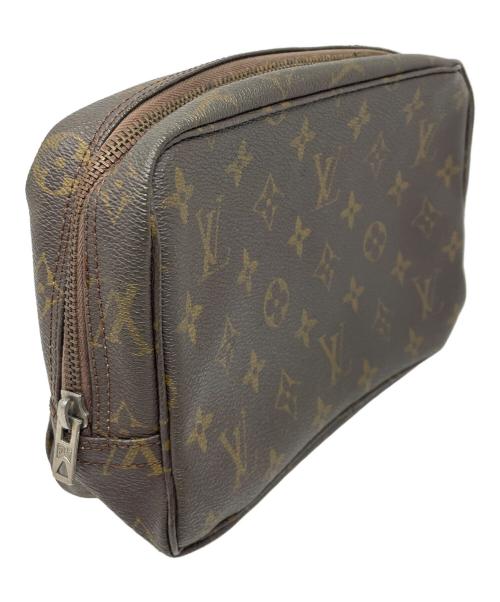 LOUIS VUITTON（ルイ ヴィトン）LOUIS VUITTON (ルイ ヴィトン) コスメポーチ モノグラム トゥルーストワレット23  ブラウン サイズ:実寸サイズにてご確認ください。の古着・服飾アイテム
