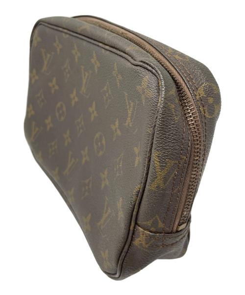LOUIS VUITTON（ルイ ヴィトン）LOUIS VUITTON (ルイ ヴィトン) コスメポーチ モノグラム トゥルーストワレット23  ブラウン サイズ:実寸サイズにてご確認ください。の古着・服飾アイテム