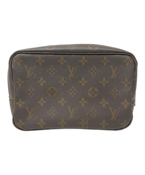 LOUIS VUITTON（ルイ ヴィトン）LOUIS VUITTON (ルイ ヴィトン) コスメポーチ モノグラム トゥルーストワレット23  ブラウン サイズ:実寸サイズにてご確認ください。の古着・服飾アイテム