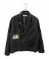 ZUTOMAYO MART（ズトマヨ マート）の古着「テーラードジャケット STAY FOOLISH Jacket（ステイ フーリッシュ ジャケット）」｜ブラック