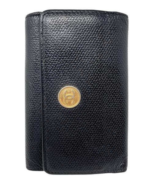 CHANEL（シャネル）CHANEL (シャネル) 六連キーケース ブラック サイズ:実寸サイズにてご確認下さい。の古着・服飾アイテム