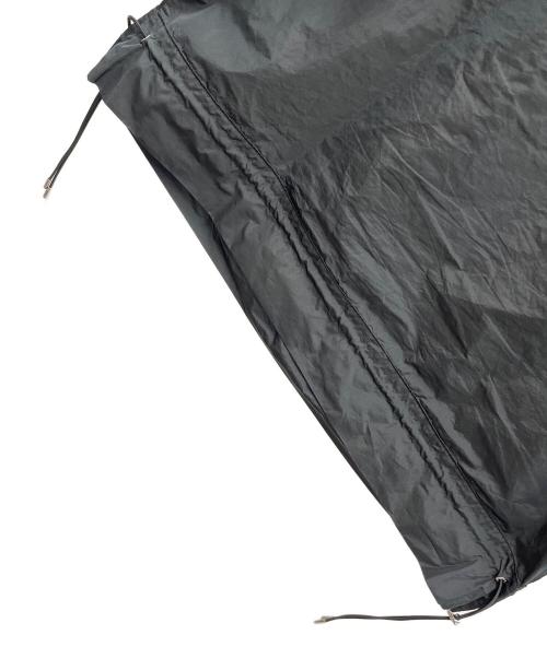 MONCLER（モンクレール）MONCLER (モンクレール) 半袖ブラウス ペプラム ドローコード トップス ブラック サイズ:Sの古着・服飾アイテム