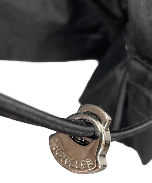 MONCLER（モンクレール）MONCLER (モンクレール) 半袖ブラウス ペプラム ドローコード トップス ブラック サイズ:Sの古着・服飾アイテム
