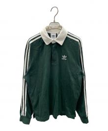 adidas（アディダス）の古着「ポロシャツ アディカラー ラグビー 」｜グリーン