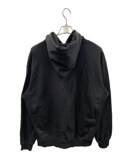 THE BLACK EYE PATCH（ブラックアイパッチ）THE BLACK EYE PATCH (ブラックアイパッチ) プルオーバーパーカー 	ステッカーロゴ ブラック サイズ:XLの古着・服飾アイテム