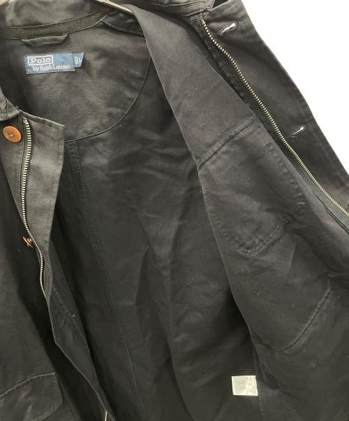 POLO RALPH LAUREN（ポロ・ラルフローレン）POLO RALPH LAUREN (ポロ・ラルフローレン) ハンティングジャケット ブラック サイズ:Lの古着・服飾アイテム