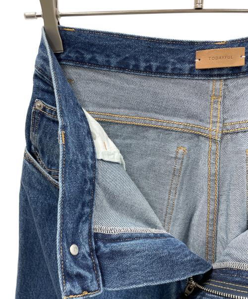 TODAYFUL（トゥデイフル）TODAYFUL (トゥデイフル) ワイドジーンズ Cary's Denim（キャリーズデニム） インディゴ サイズ:26の古着・服飾アイテム
