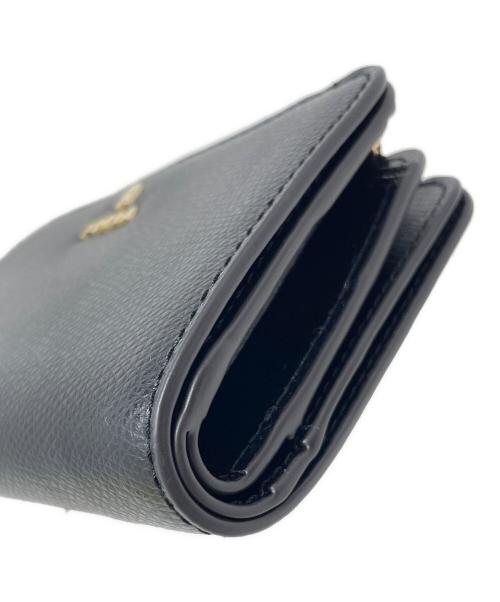 FURLA（フルラ）FURLA (フルラ) 2つ折り財布 CAMELIA（カメリア）コンパクトウォレット ブラック サイズ:実寸サイズにてご確認下さい。の古着・服飾アイテム