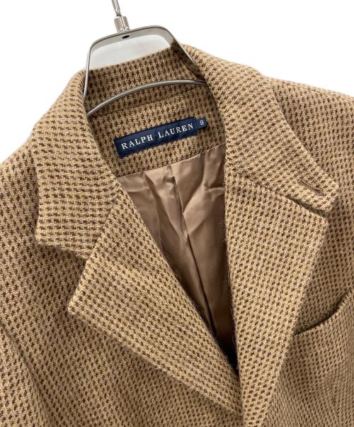 RALPH LAUREN（ラルフローレン）RALPH LAUREN (ラルフローレン) テーラードジャケット ブラウン サイズ:9の古着・服飾アイテム