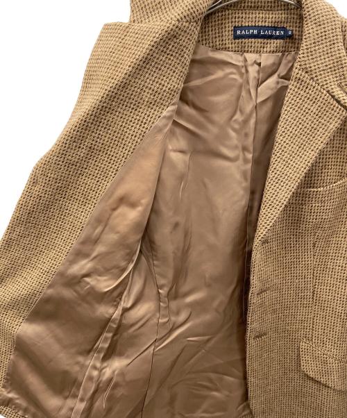 RALPH LAUREN（ラルフローレン）RALPH LAUREN (ラルフローレン) テーラードジャケット ブラウン サイズ:9の古着・服飾アイテム