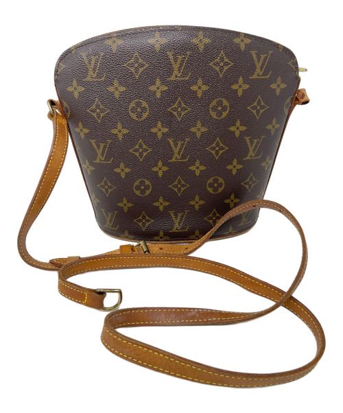 LOUIS VUITTON（ルイ ヴィトン）LOUIS VUITTON (ルイ ヴィトン) ショルダーポーチ モノグラム ドルーオ ブラウン サイズ:実寸サイズにてご確認下さい。の古着・服飾アイテム