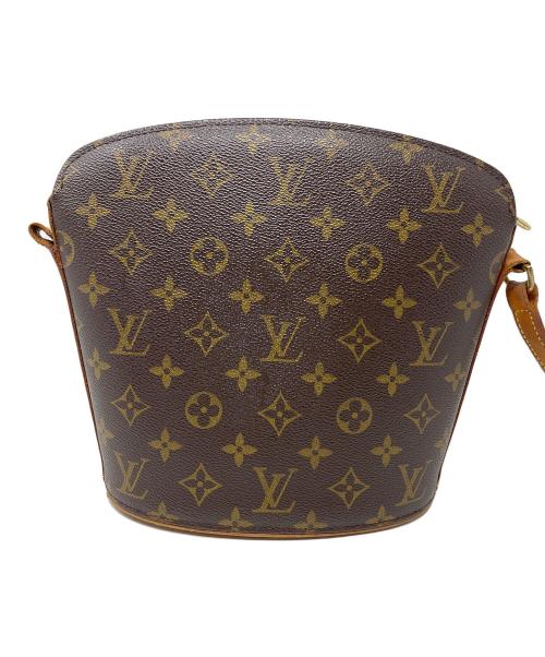 LOUIS VUITTON（ルイ ヴィトン）LOUIS VUITTON (ルイ ヴィトン) ショルダーポーチ モノグラム ドルーオ ブラウン サイズ:実寸サイズにてご確認下さい。の古着・服飾アイテム