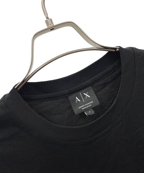 ARMANI（アルマーニ）ARMANI (アルマーニ) 半袖クルーネックTシャツ ブラック サイズ:Sの古着・服飾アイテム