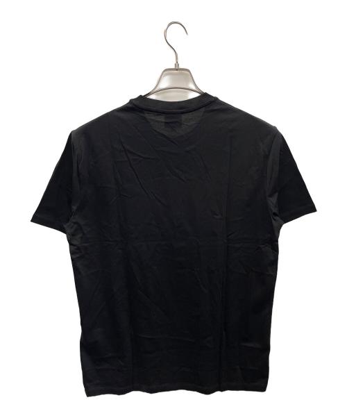 ARMANI（アルマーニ）ARMANI (アルマーニ) 半袖クルーネックTシャツ ブラック サイズ:Sの古着・服飾アイテム
