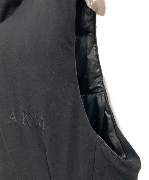 AKM Contemporary（エーケーエムコンテンポラリー）AKM Contemporary (エーケーエムコンテンポラリー) 中綿ベスト ブラック サイズ:Lの古着・服飾アイテム