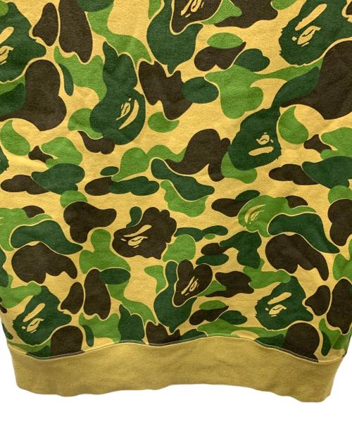 A BATHING APE（アベイシングエイプ）A BATHING APE (アベイシングエイプ) ハーフジップパーカー ABC Camo Shark Half Zip Hoodie（ABCカモ シャーク ハーフジップ パーカー） グリーン サイズ:Lの古着・服飾アイテム